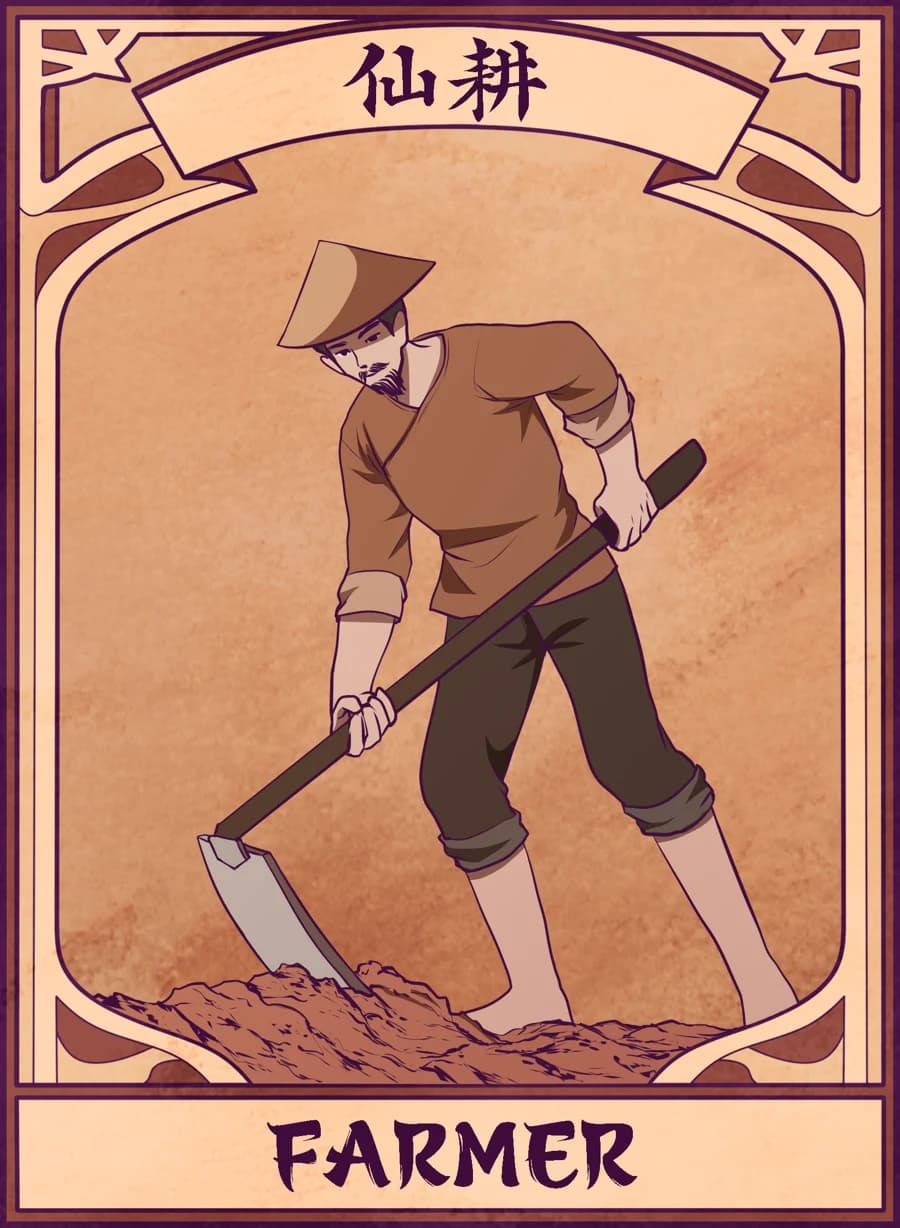 Farmer, Mahjong Mirror card