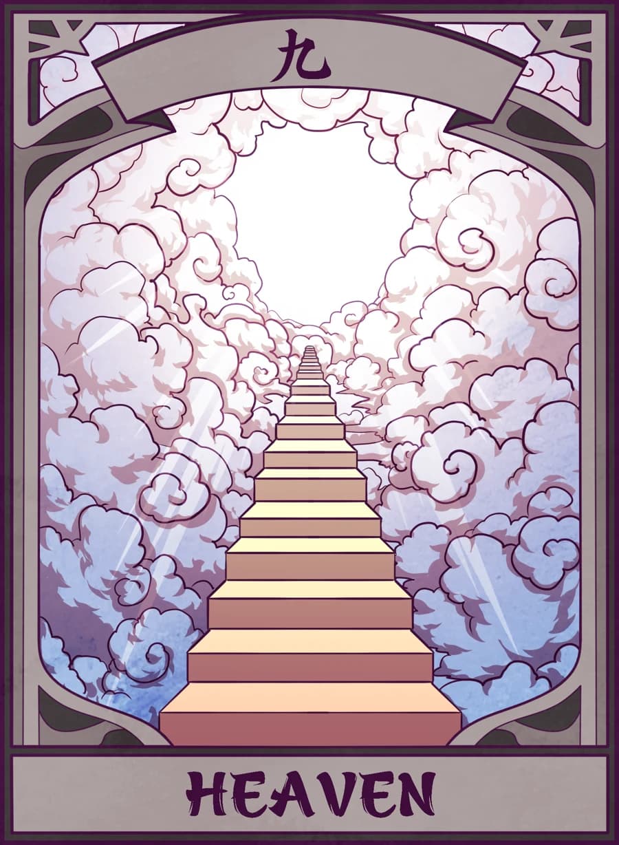 Heaven, Mahjong Mirror card