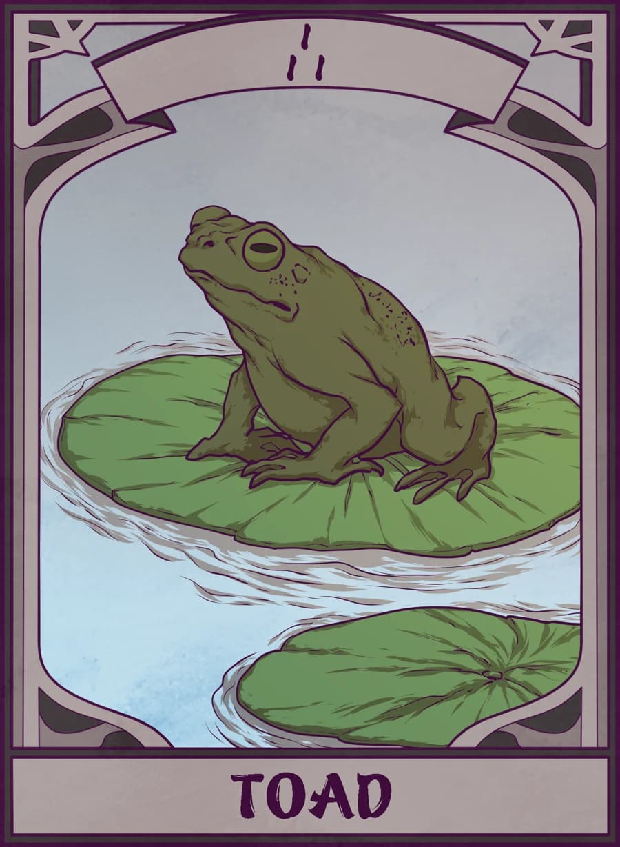 Toad, Mahjong Mirror card