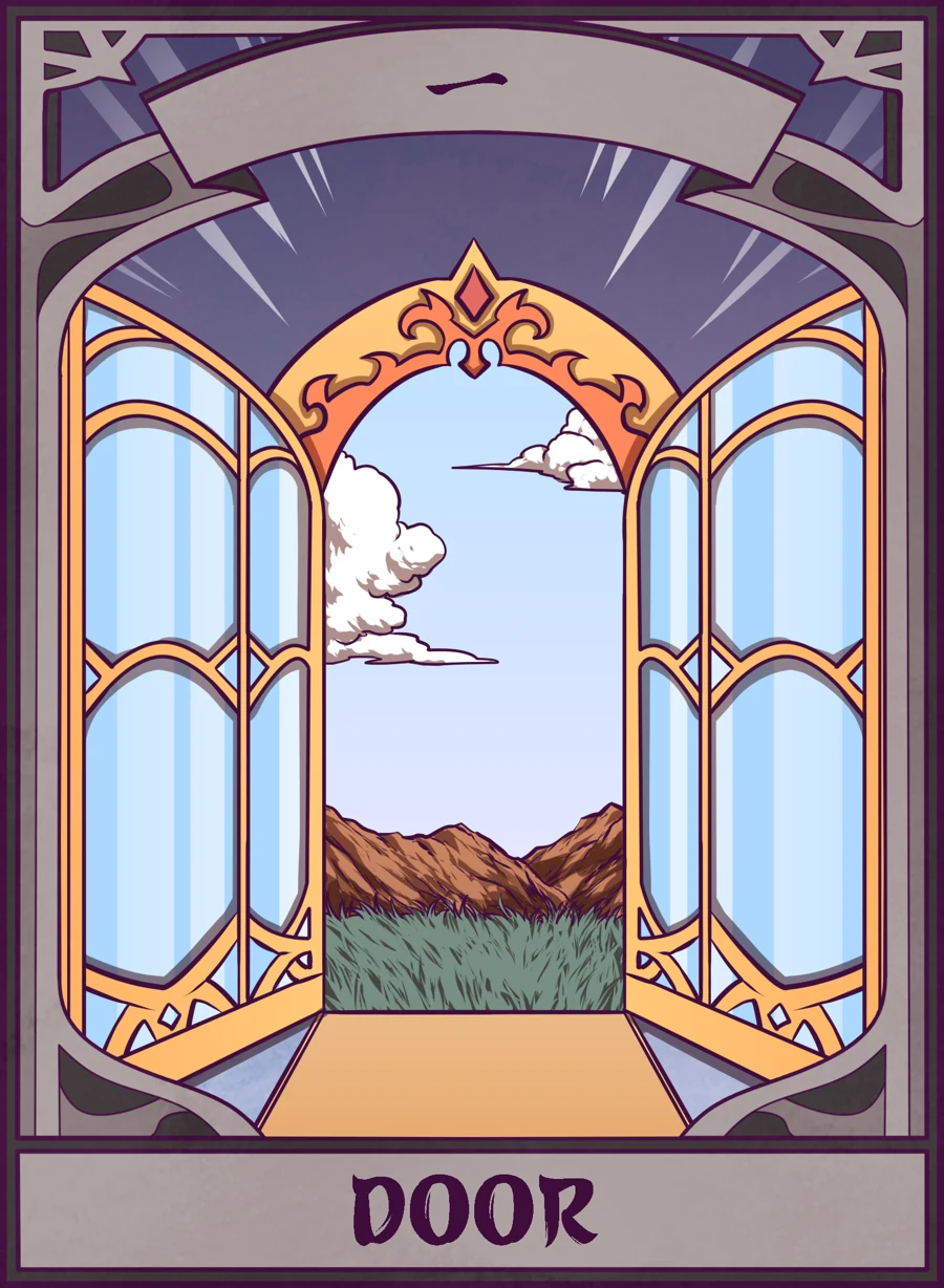 Door — Mahjong Mirror card