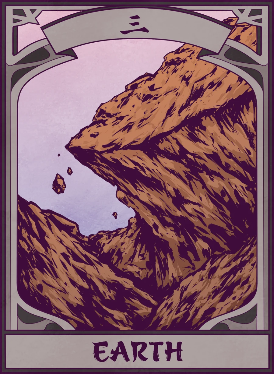 Earth — Mahjong Mirror card